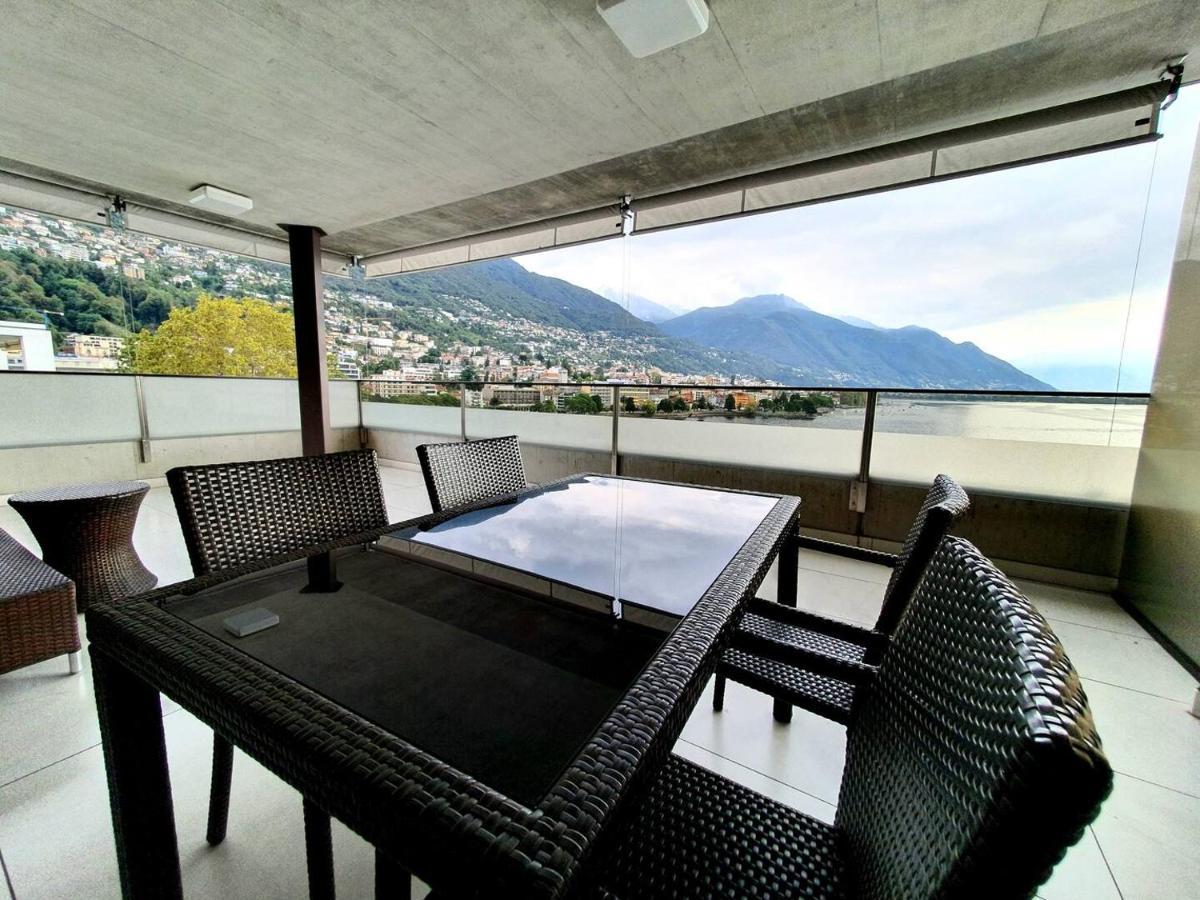 Residenza Vivian Deluxe Apartments โลการ์โน ภายนอก รูปภาพ