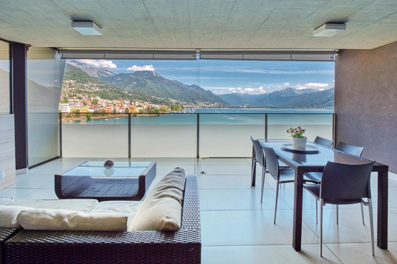 Residenza Vivian Deluxe Apartments โลการ์โน ภายนอก รูปภาพ
