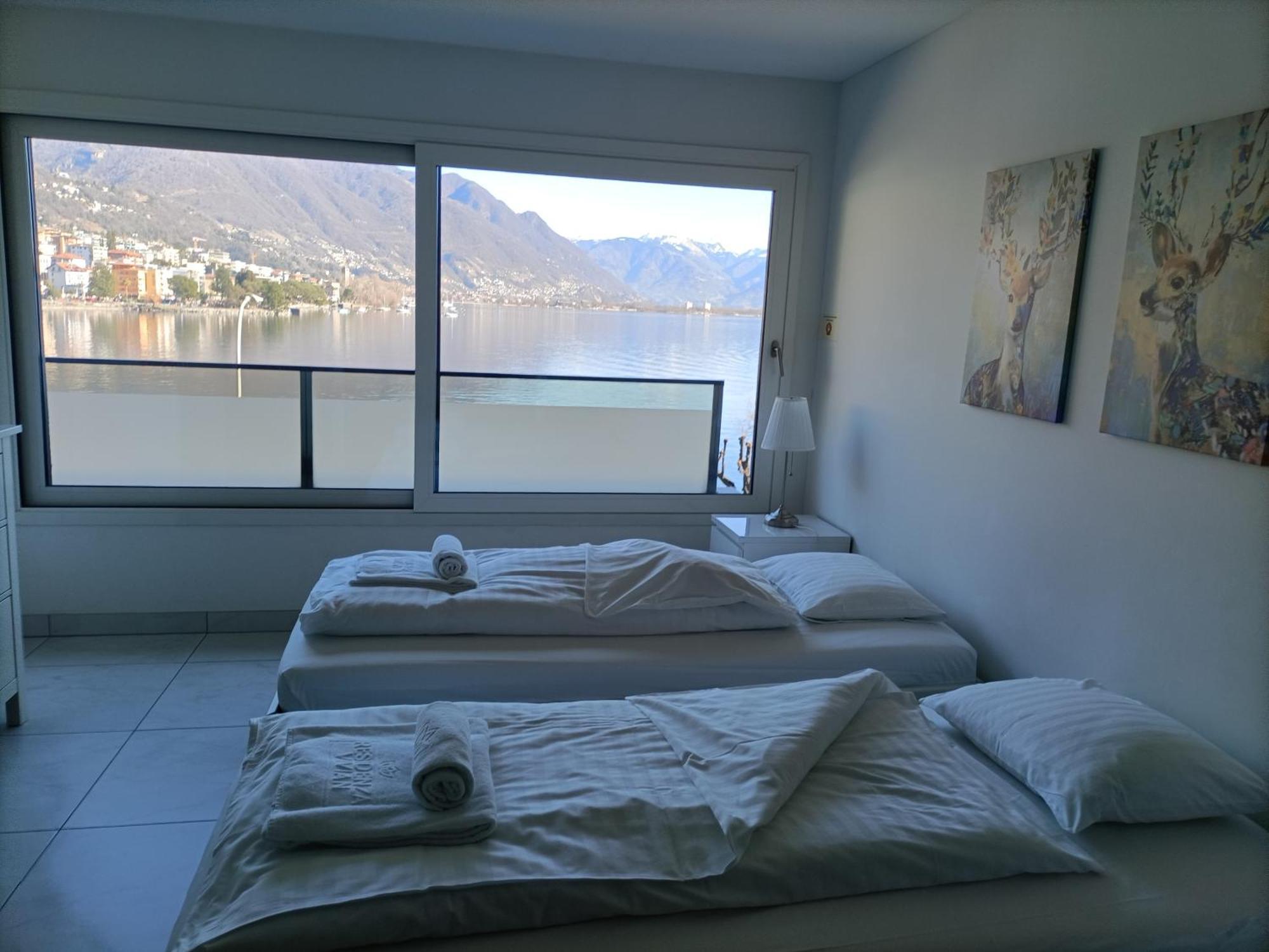 Residenza Vivian Deluxe Apartments โลการ์โน ภายนอก รูปภาพ